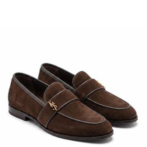 Komis & Komis D515 Γυναικεία Loafers Καφέ Suede Komis & Komis D515 Γυναικεία Loafers Καφέ Suede