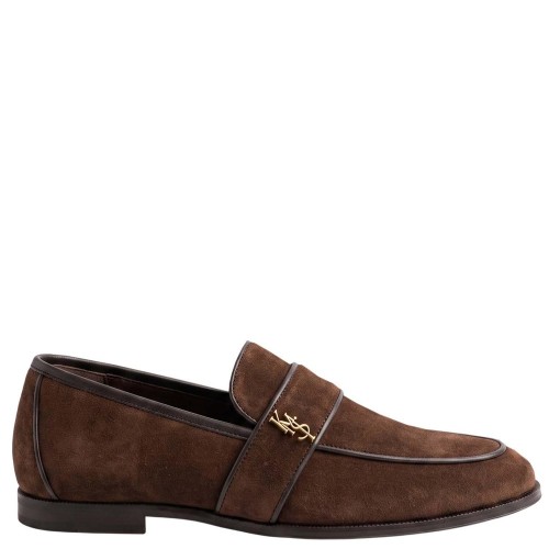 Komis & Komis D515 Γυναικεία Loafers Καφέ Suede