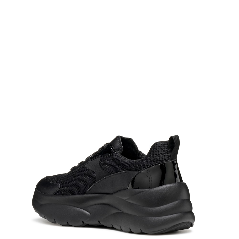 GEOX</br>Γυναικεία Sneakers Μαύρο XTORS D D551FD 01454 C9997 Geox