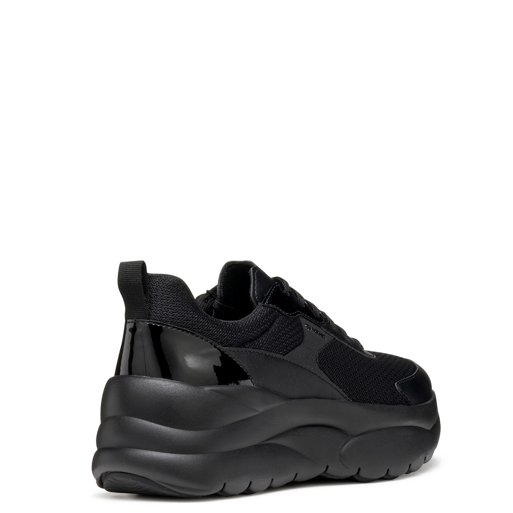 GEOX</br>Γυναικεία Sneakers Μαύρο XTORS D D551FD 01454 C9997 Geox