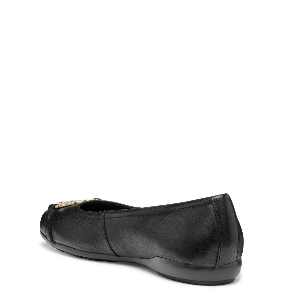 GEOX</br>Γυναικείες Μπαλαρίνες Μαύρο Δέρμα ANNYTAH D557NB 00085 C9999 Geox GEOX</br>Γυναικείες Μπαλαρίνες Μαύρο Δέρμα ANNYTAH D557NB 00085 C9999 Geox