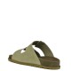 GEOX</br>Geox SANDYBETT D558RA 00022 C3005 Γυναικεία Σανδάλια Χακί Δέρμα Suede