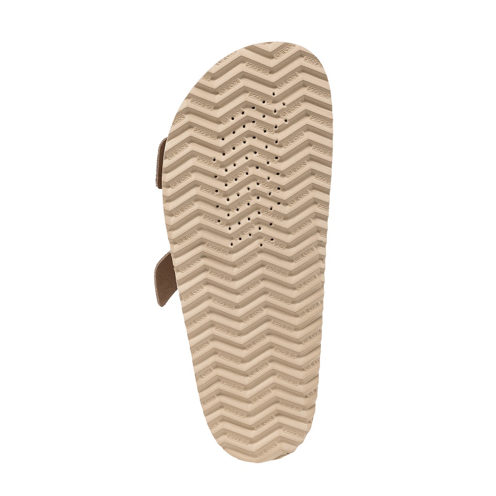 GEOX</br>Geox SANDYBETT D558RA 00022 C6738 Γυναικεία Σανδάλια Μπεζ Δέρμα Suede
