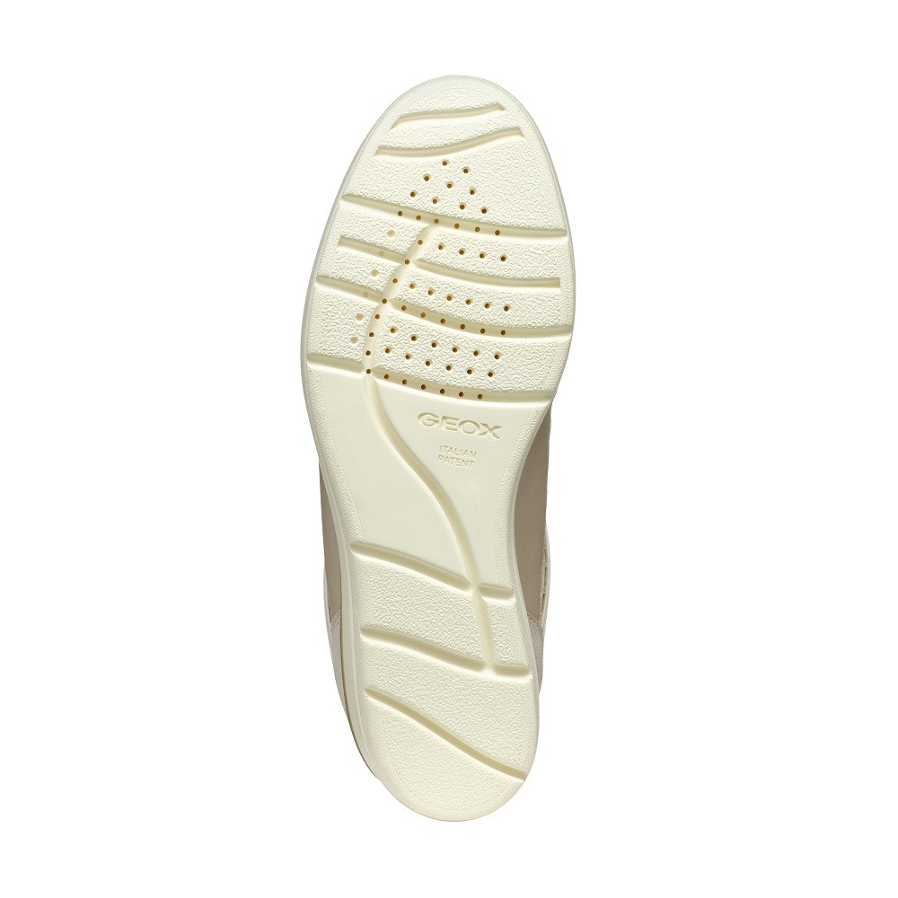 GEOX</br>Γυναικεία Sneakers Μπεζ Δέρμα ILDE B D55RAB 05422 C5AH6 Geox GEOX</br>Γυναικεία Sneakers Μπεζ Δέρμα ILDE B D55RAB 05422 C5AH6 Geox