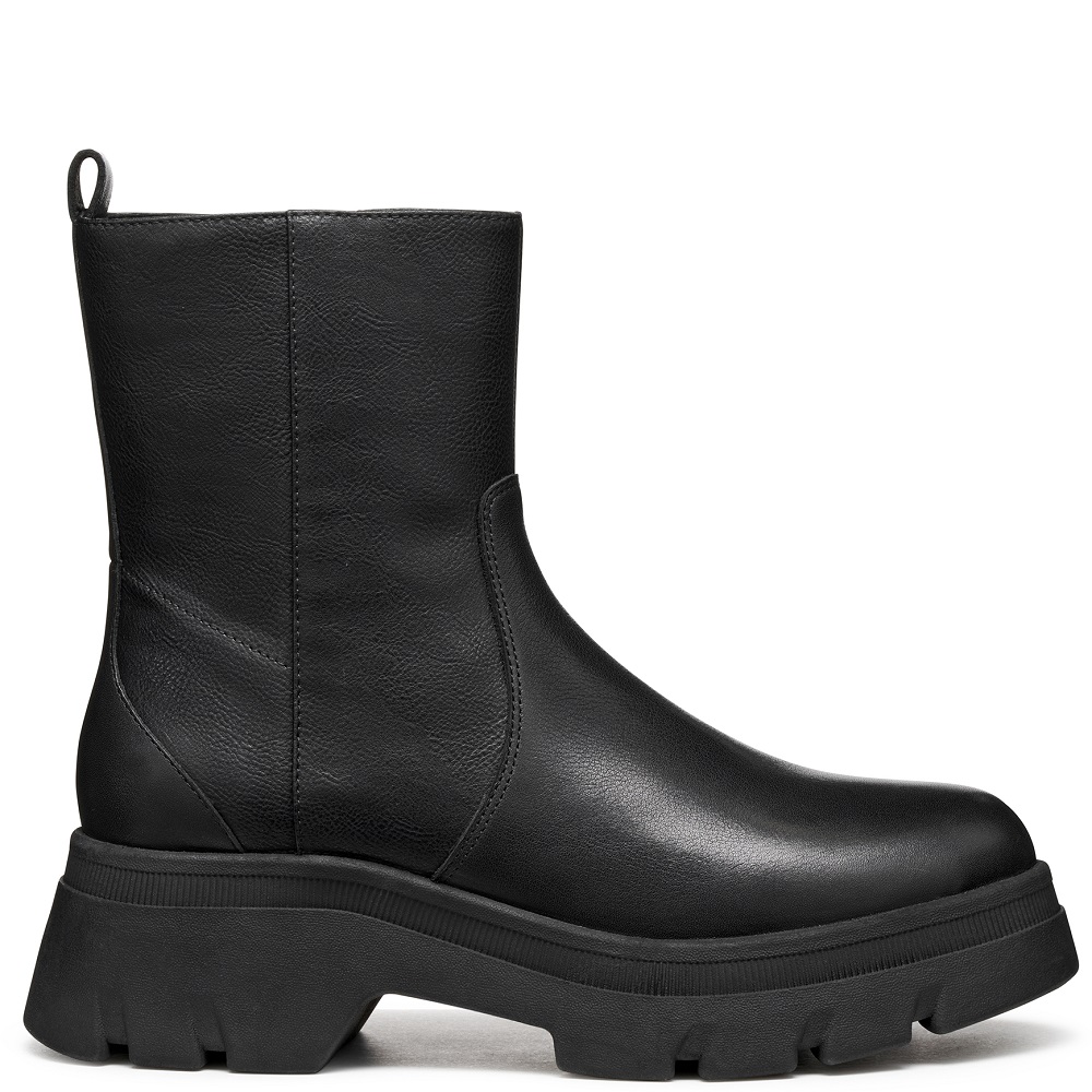 GEOX</br>Geox PLUETTE D565MB 04654 C9999 Γυναικεία Μποτάκια Μαύρο Δέρμα GEOX</br>Geox PLUETTE D565MB 04654 C9999 Γυναικεία Μποτάκια Μαύρο Δέρμα