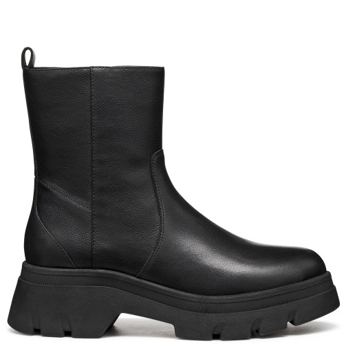 Geox PLUETTE D565MB 04654 C9999 Γυναικεία Μποτάκια Μαύρο Δέρμα Geox PLUETTE D565MB 04654 C9999 Γυναικεία Μποτάκια Μαύρο Δέρμα