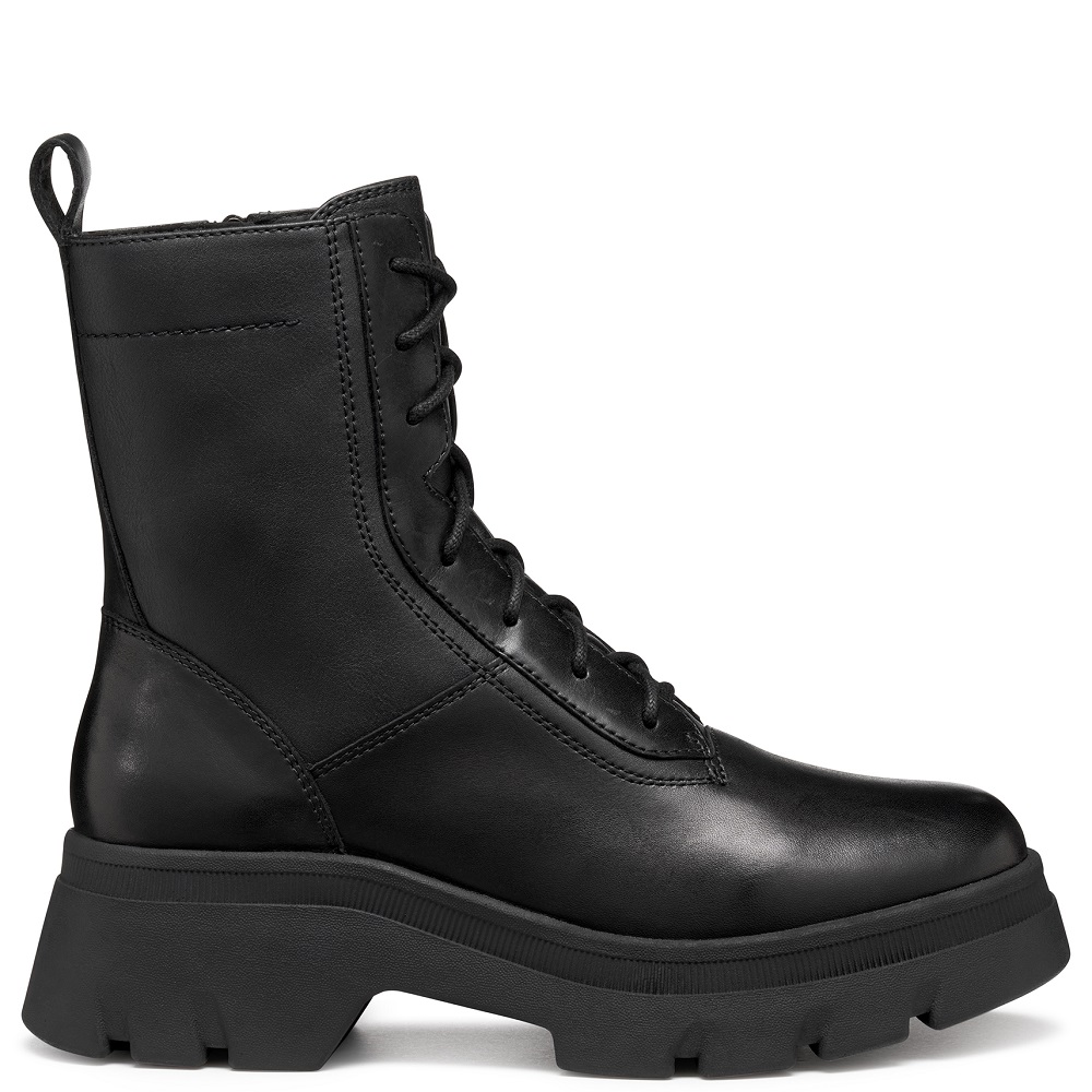 GEOX</br>Geox PLUETTE D565MD 043BC C9999 Γυναικεία Μποτάκια Μαύρο Δέρμα GEOX</br>Geox PLUETTE D565MD 043BC C9999 Γυναικεία Μποτάκια Μαύρο Δέρμα