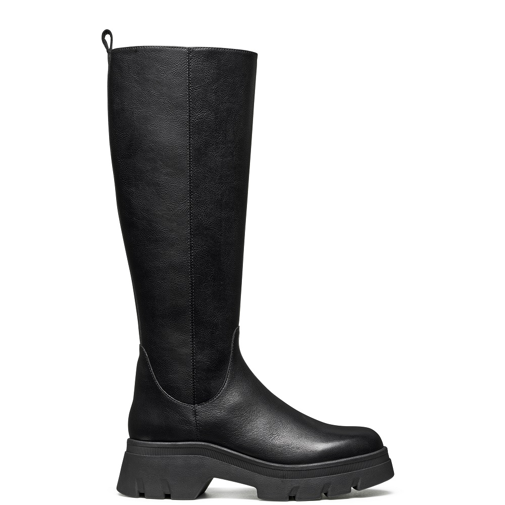 GEOX</br>Geox PLUETTE D565ME 05446 C9999 Γυναικείες Μπότες Μαύρο Δέρμα GEOX</br>Geox PLUETTE D565ME 05446 C9999 Γυναικείες Μπότες Μαύρο Δέρμα