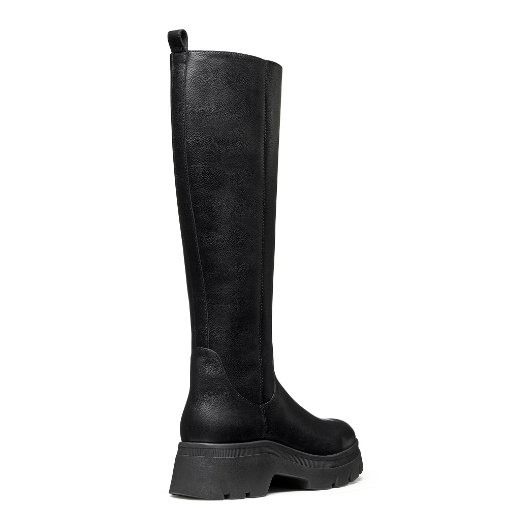 GEOX</br>Geox PLUETTE D565ME 05446 C9999 Γυναικείες Μπότες Μαύρο Δέρμα GEOX</br>Geox PLUETTE D565ME 05446 C9999 Γυναικείες Μπότες Μαύρο Δέρμα