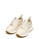 GEOX</br>Γυναικεία Sneakers Μπεζ Δέρμα AMABEL A D56MDA 08522 C1S5Y Geox