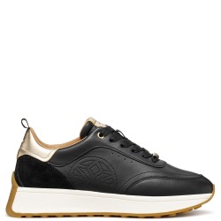 Γυναικεία Sneakers Μαύρο Δέρμα AMABEL A D56MDA 08522 C9999 Geox