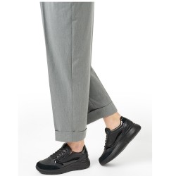 Γυναικεία Sneakers Μαύρο Δέρμα PLUMMERY D56YNE 05402 C9997 Geox