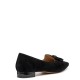 GEOX</br>Γυναικεία Loafers Μαύρο Δέρμα Suede GILSEDA15 B D56YUB 02166 C9999 Geox