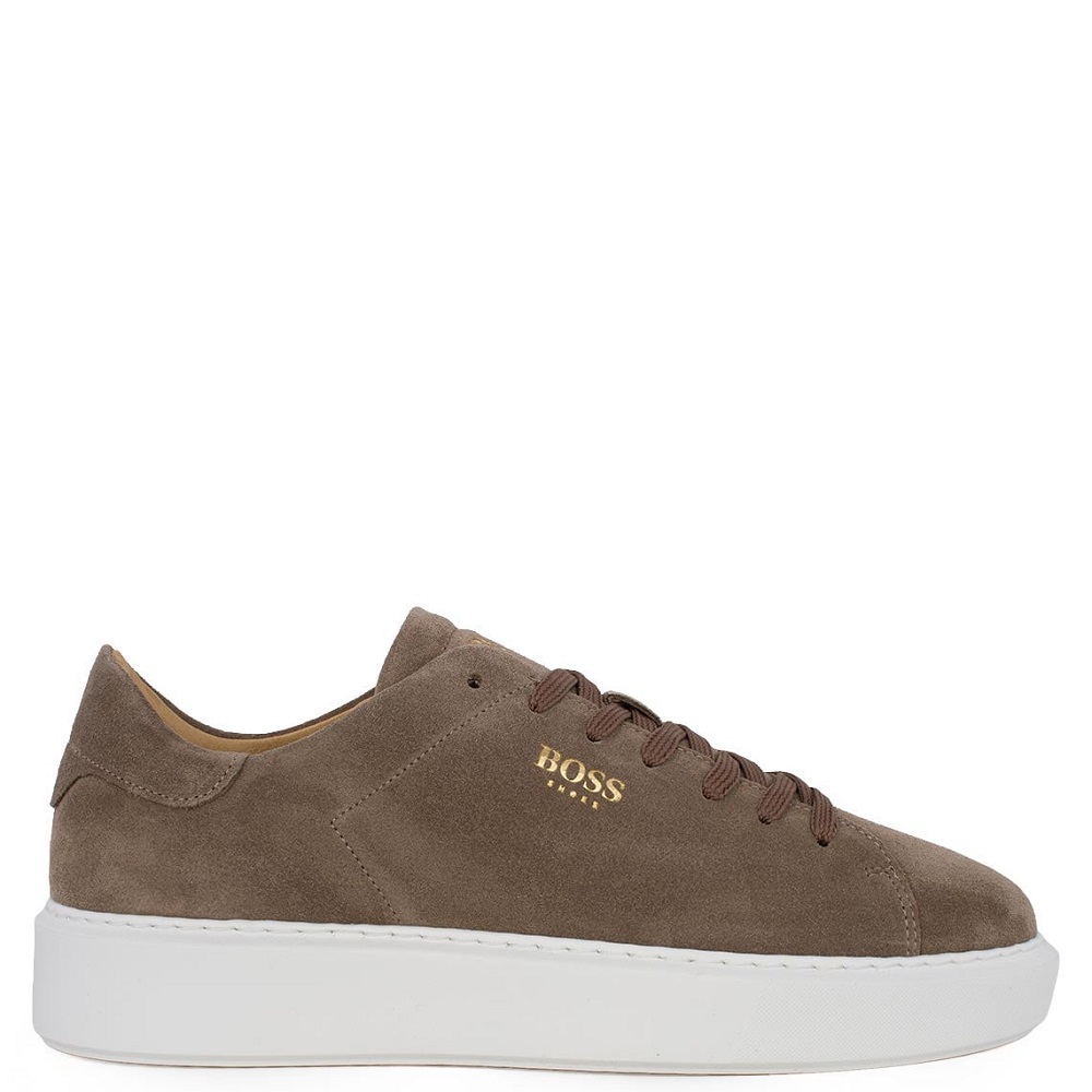 BOSS</br>Boss D5720 SUEDE Ανδρικά Sneakers Μπεζ 