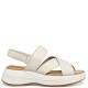 GEOX</br>Geox SPHERICA ECUB-3 S D650VC 022BC C1122 Γυναικεία Σανδάλια Εκρού Δέρμα