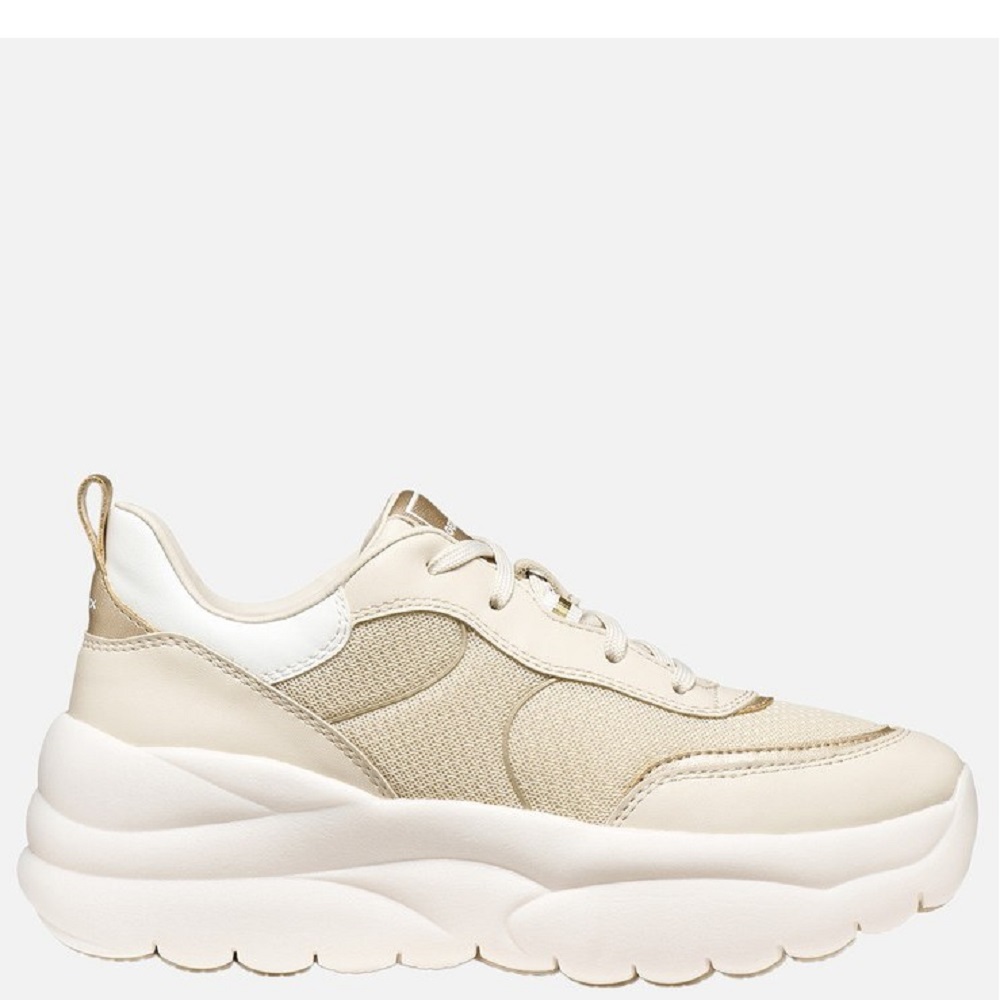 GEOX</br>Geox XTORS D651FB 09BBN C1S2L Γυναικεία Sneakers Μπεζ/Χρυσό GEOX</br>Geox XTORS D651FB 09BBN C1S2L Γυναικεία Sneakers Μπεζ/Χρυσό