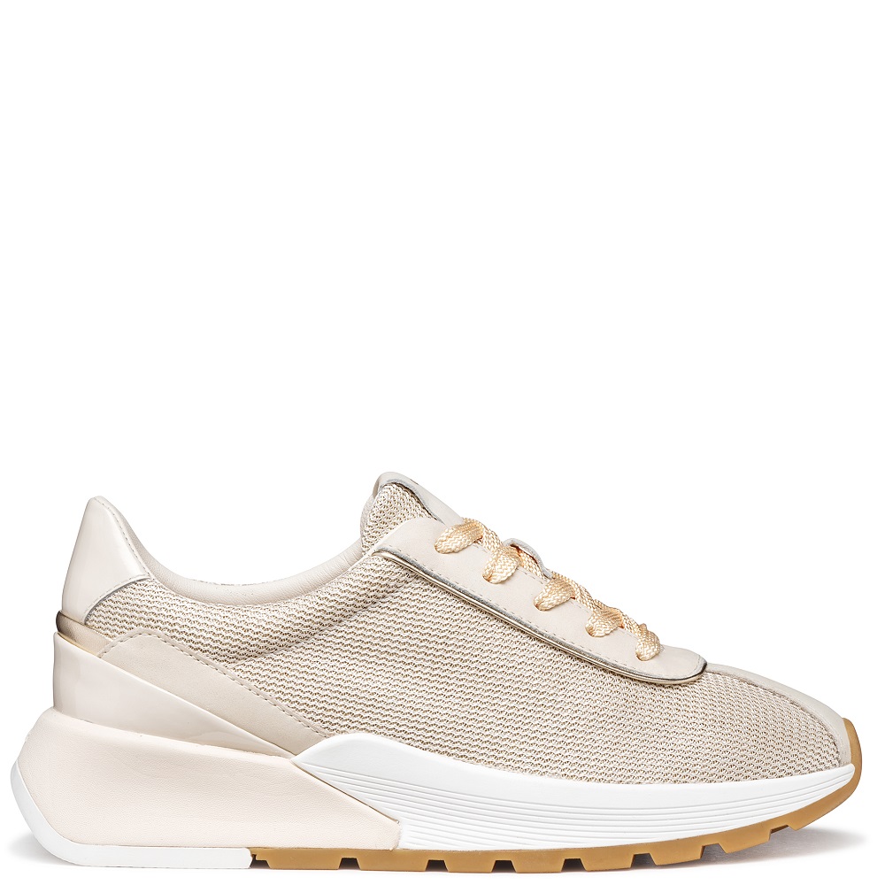 GEOX</br>Geox METROPOLI D655JA 0LY66 C1S1L Γυναικεία Sneakers Μπεζ/Γκρι Leather/Mesh GEOX</br>Geox METROPOLI D655JA 0LY66 C1S1L Γυναικεία Sneakers Μπεζ/Γκρι Leather/Mesh