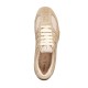GEOX</br>Geox SNAKE ORIGINAL D65B0A 01422 C1S5K Γυναικεία Sneakers Μπεζ/Εκρού Suede/Mesh