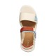 GEOX</br>Geox FLEXTRIDE S D65BSC 05415 C1S0B Γυναικεία Σανδάλια Εκρού/Σιέλ