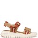 GEOX</br>Geox FLEXTRIDE S D65BSC 05415 C5A6B Γυναικεία Σανδάλια Ταμπά/Κεραμιδί