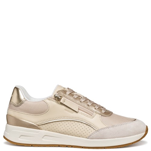 Geox BULMYA D65NQB 054AC C1S2L Γυναικεία Sneakers Μπεζ/Χρυσό