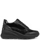 GEOX</br>Geox SPHERICA EC13 D65WAB 02285 C9999 Γυναικεία Sneakers Μαύρο Δέρμα GEOX</br>Geox SPHERICA EC13 D65WAB 02285 C9999 Γυναικεία Sneakers Μαύρο Δέρμα