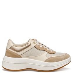 GEOX</br>Geox SPHERICA ECUB-3 D65WTD 09BAS C1S5K Γυναικεία Sneakers Μπεζ/Εκρού Leather/Mesh