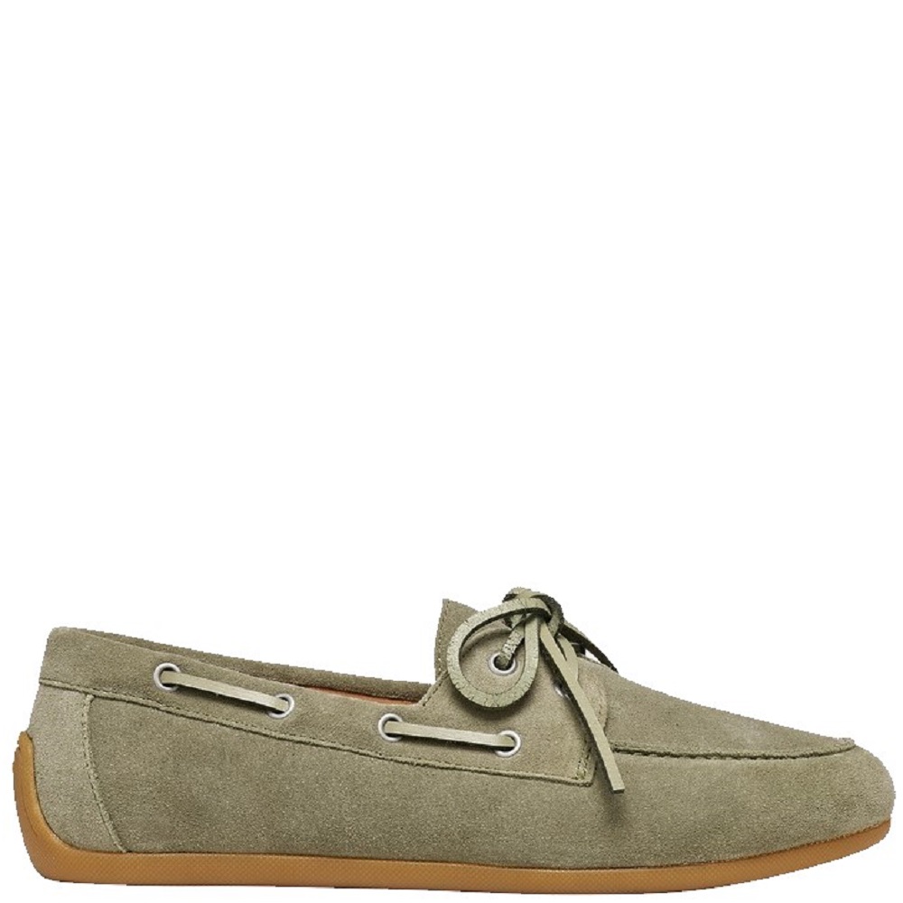 GEOX</br>Geox ADDISSE D66AXB 00022 C3016 Γυναικεία Boat-shoes Λαδί Suede GEOX</br>Geox ADDISSE D66AXB 00022 C3016 Γυναικεία Boat-shoes Λαδί Suede