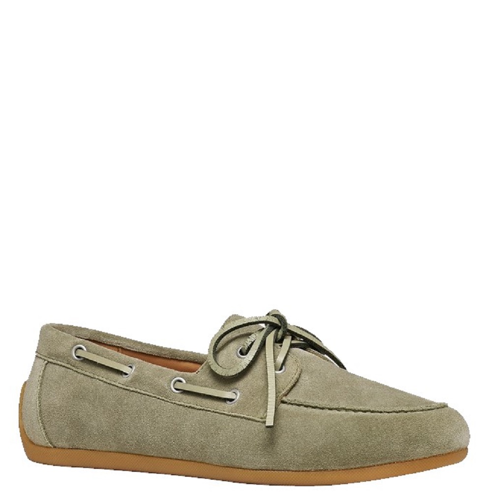 GEOX</br>Geox ADDISSE D66AXB 00022 C3016 Γυναικεία Boat-shoes Λαδί Suede GEOX</br>Geox ADDISSE D66AXB 00022 C3016 Γυναικεία Boat-shoes Λαδί Suede