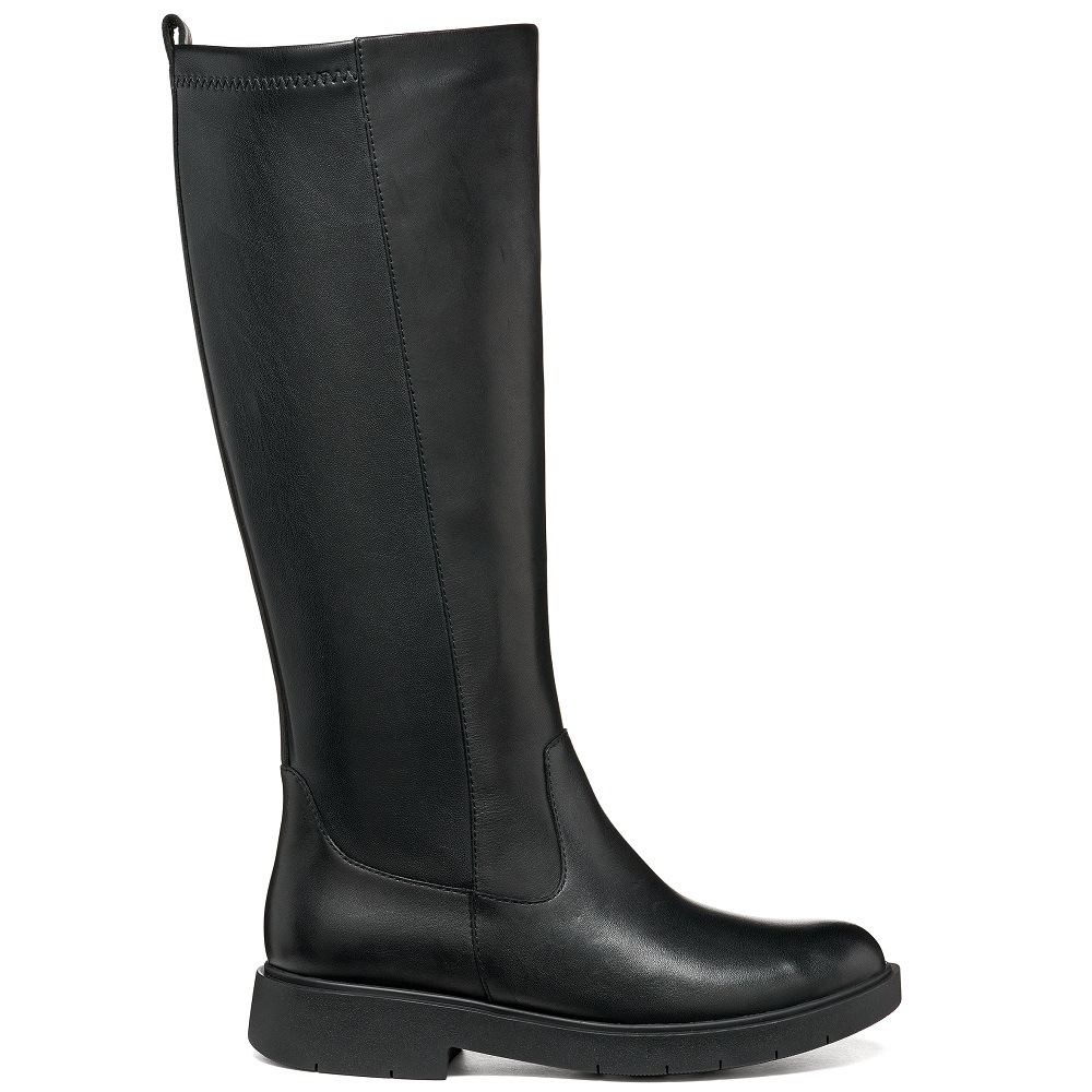 GEOX</br>Geox SPHERICA EC1 B D66DKB 043KB C9999 Γυναικείες Μπότες Μαύρο Δέρμα GEOX</br>Geox SPHERICA EC1 B D66DKB 043KB C9999 Γυναικείες Μπότες Μαύρο Δέρμα