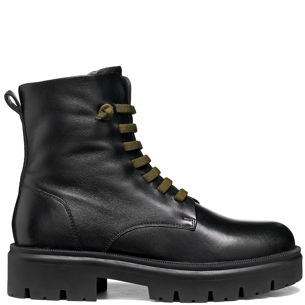 GEOX</br>Geox KLARGENA D6810A 000LM C9999 Γυναικεία Μποτάκια Μαύρο Δέρμα GEOX</br>Geox KLARGENA D6810A 000LM C9999 Γυναικεία Μποτάκια Μαύρο Δέρμα