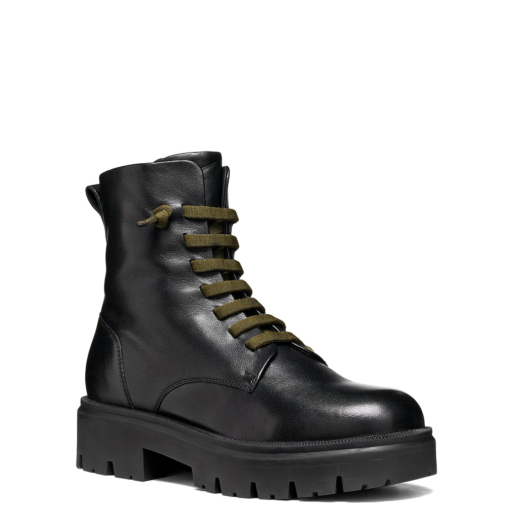 GEOX</br>Geox KLARGENA D6810A 000LM C9999 Γυναικεία Μποτάκια Μαύρο Δέρμα GEOX</br>Geox KLARGENA D6810A 000LM C9999 Γυναικεία Μποτάκια Μαύρο Δέρμα