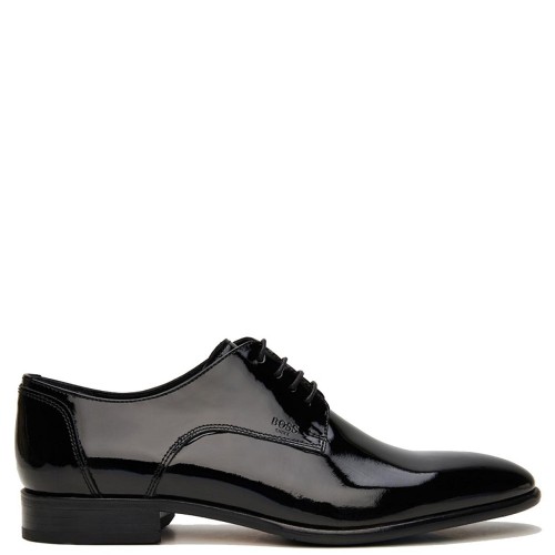 Boss D7513 LOUSTRINI Ανδρικά Δετά Παπούτσια Μαύρο Δέρμα