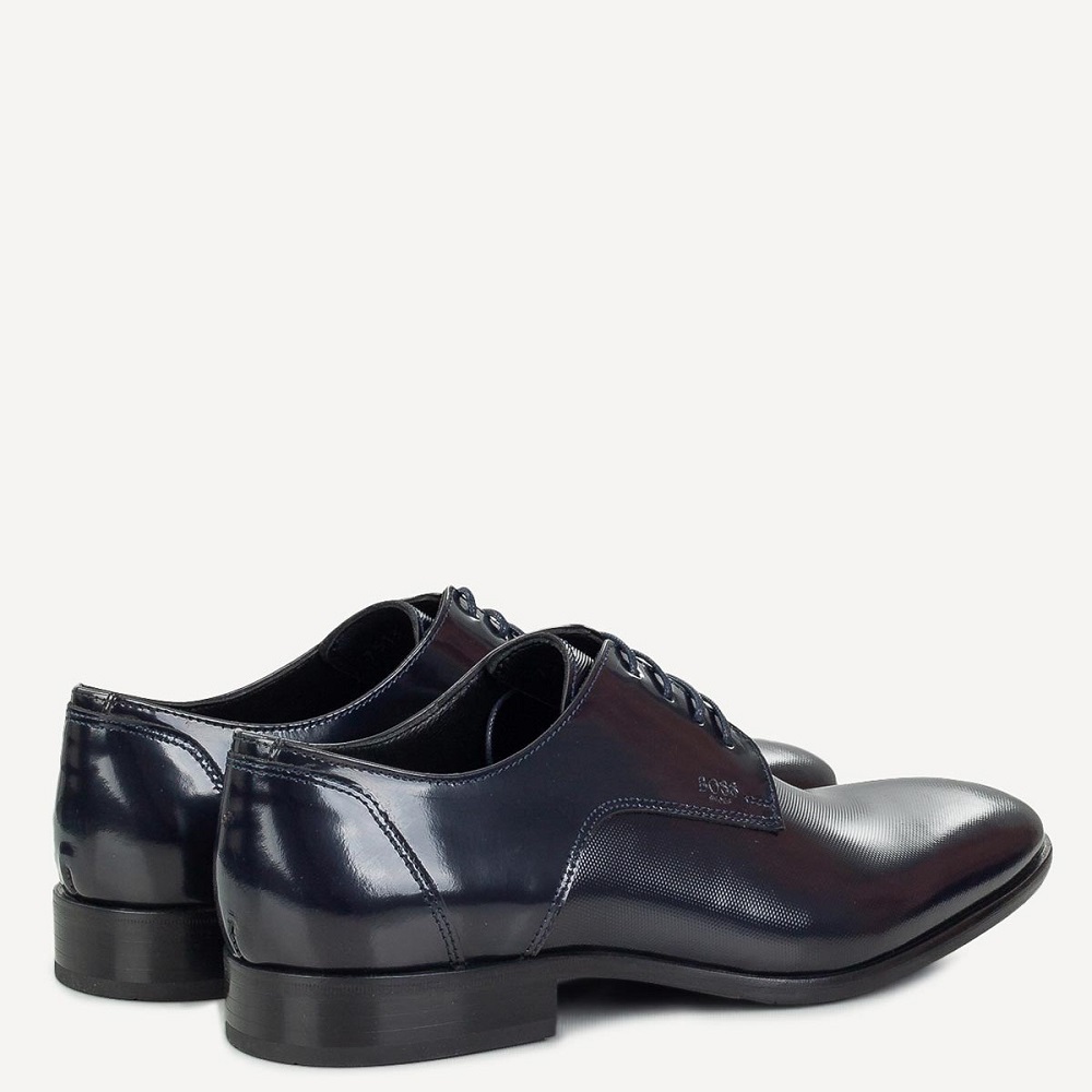 BOSS</br>Boss D7513 POINT Ανδρικά Δετά Παπούτσια Μπλε Δέρμα BOSS</br>Boss D7513 POINT Ανδρικά Δετά Παπούτσια Μπλε Δέρμα