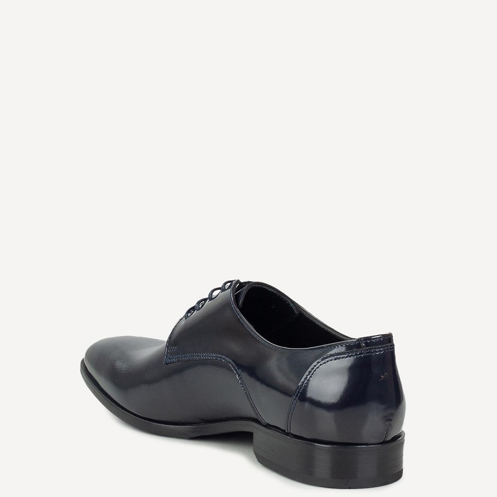 BOSS</br>Boss D7513 POINT Ανδρικά Δετά Παπούτσια Μπλε Δέρμα BOSS</br>Boss D7513 POINT Ανδρικά Δετά Παπούτσια Μπλε Δέρμα