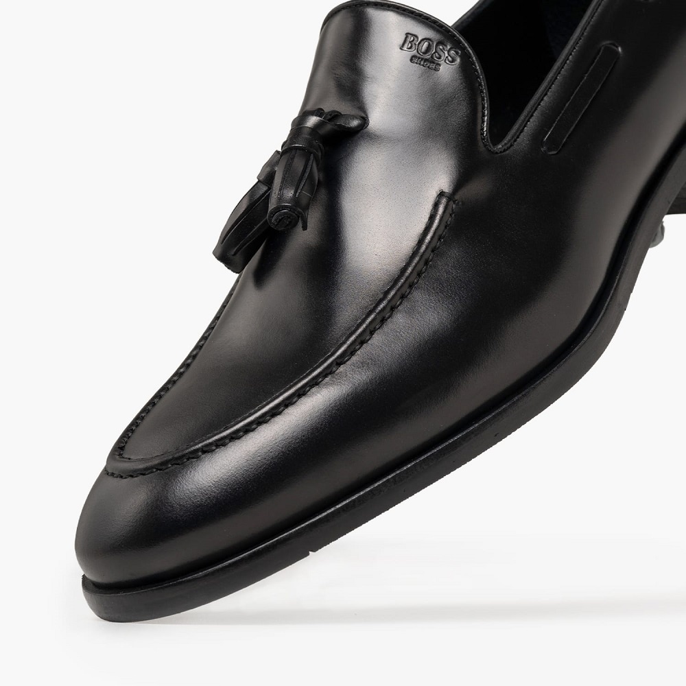 BOSS</br>Boss D7692 DAKAR Ανδρικά Μοκασίνια/Loafers Μαύρο Δέρμα