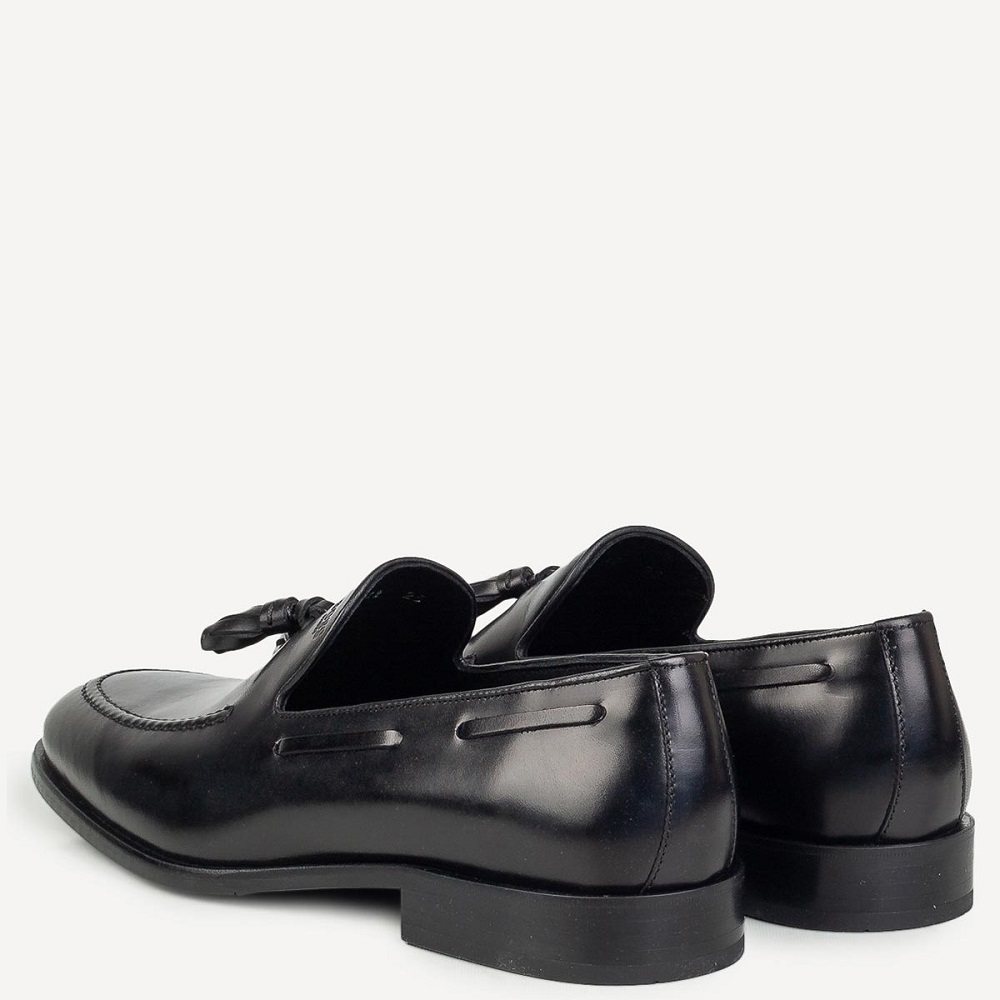 BOSS</br>Boss D7692 DAKAR Ανδρικά Μοκασίνια/Loafers Μαύρο Δέρμα