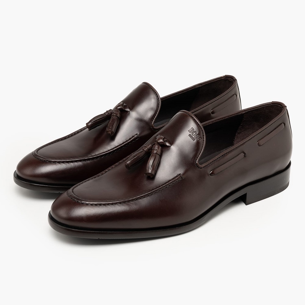 BOSS</br>Boss D7692 DAKAR Ανδρικά Μοκασίνια/Loafers Καφέ Δέρμα