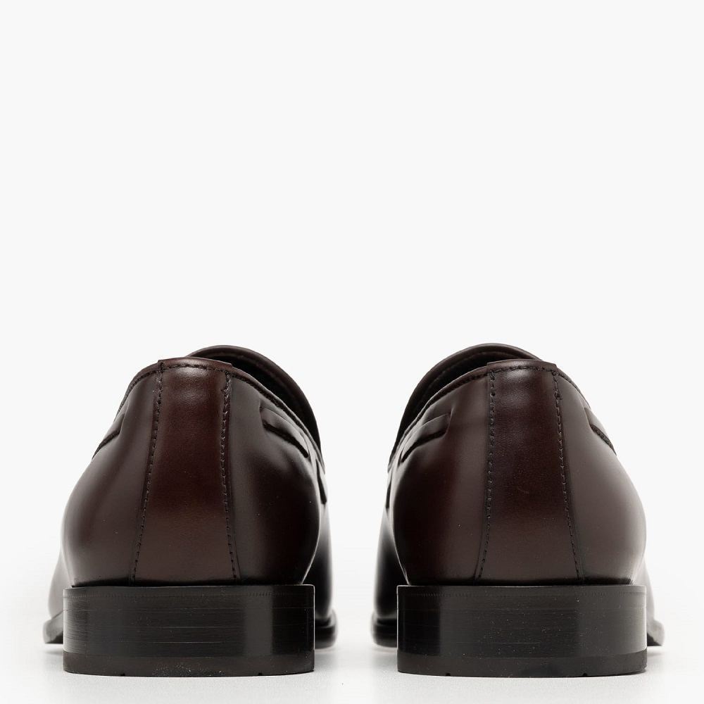 BOSS</br>Boss D7692 DAKAR Ανδρικά Μοκασίνια/Loafers Καφέ Δέρμα