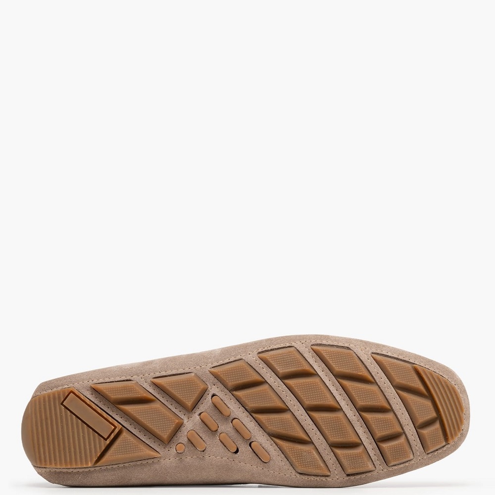 BOSS</br>Boss D7770 SUEDE Ανδρικά Μοκασίνια/Loafers Μπεζ Suede