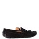 BOSS</br>Boss D7770 SUEDE Ανδρικά Μοκασίνια/Loafers Μαύρο Suede