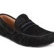 BOSS</br>Boss D7770 SUEDE Ανδρικά Μοκασίνια/Loafers Μαύρο Suede