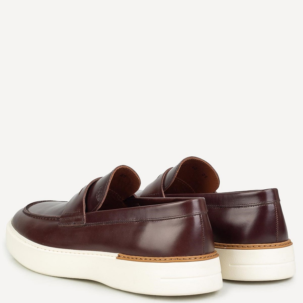 BOSS</br>Boss D7864 DAKAR Ανδρικά Μοκασίνια/Loafers Καφέ Δέρμα