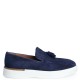 BOSS</br>Boss D7865 SUEDE Ανδρικά Μοκασίνια/Loafers Μπλε Suede