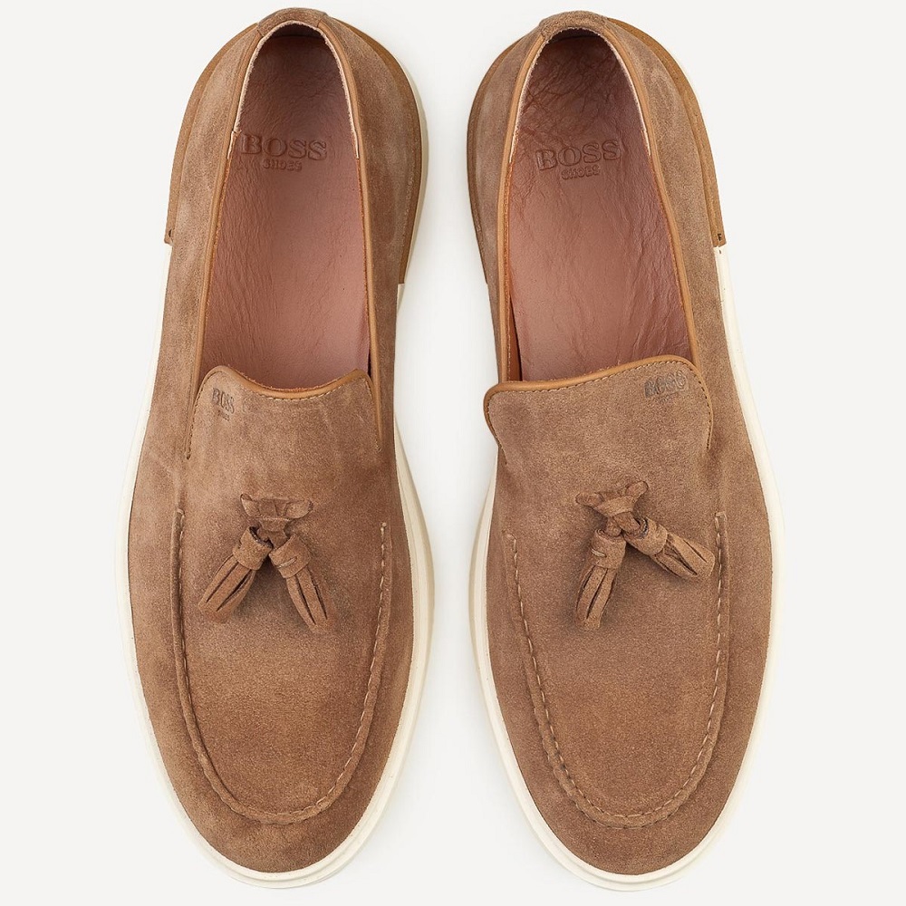 BOSS</br>Boss D7865 SUEDE Ανδρικά Μοκασίνια/Loafers Πούρο Suede