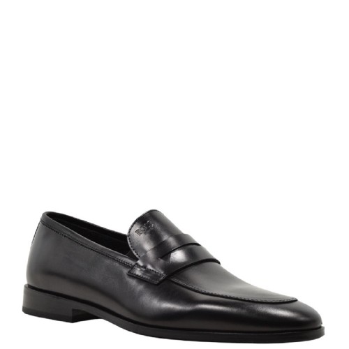Boss D7996 DAKAR Ανδρικά Μοκασίνια/Loafers Μαύρο Δέρμα