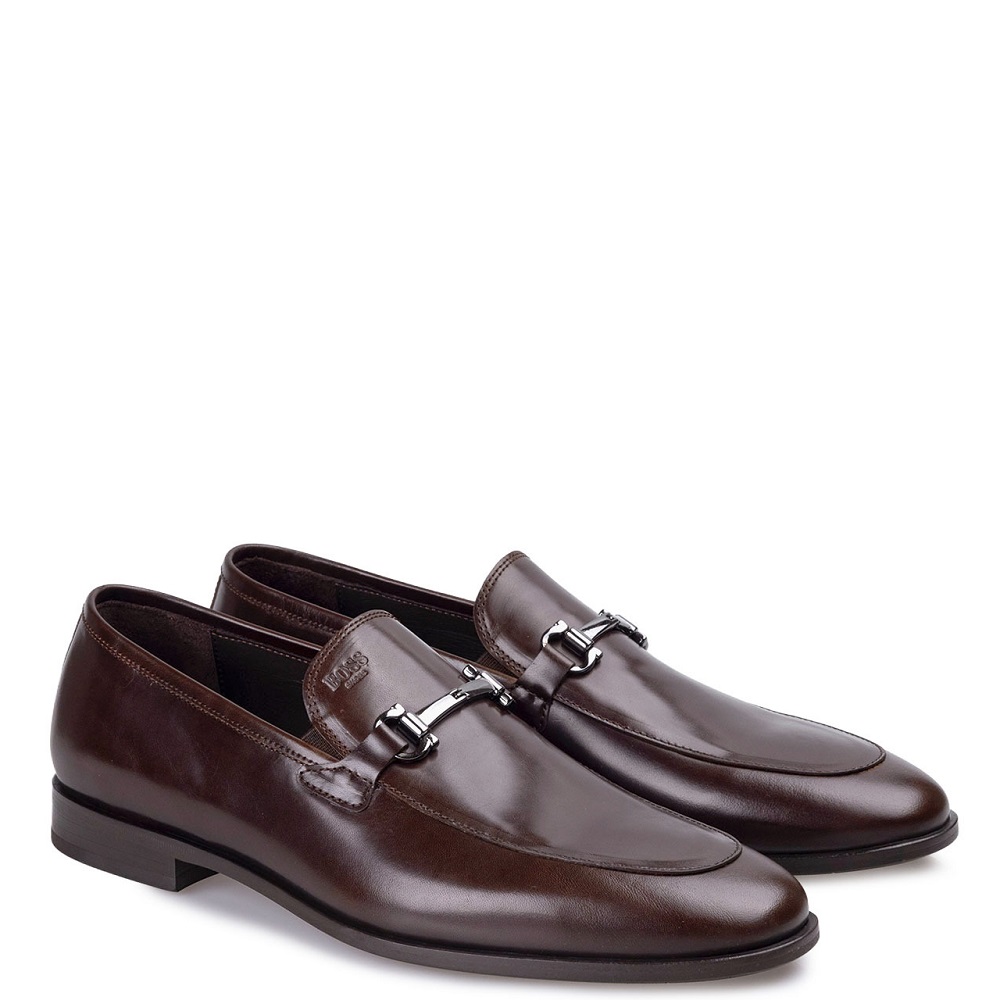 BOSS</br>Boss D7997 DAKAR Ανδρικά Μοκασίνια/Loafers Καφέ Δέρμα