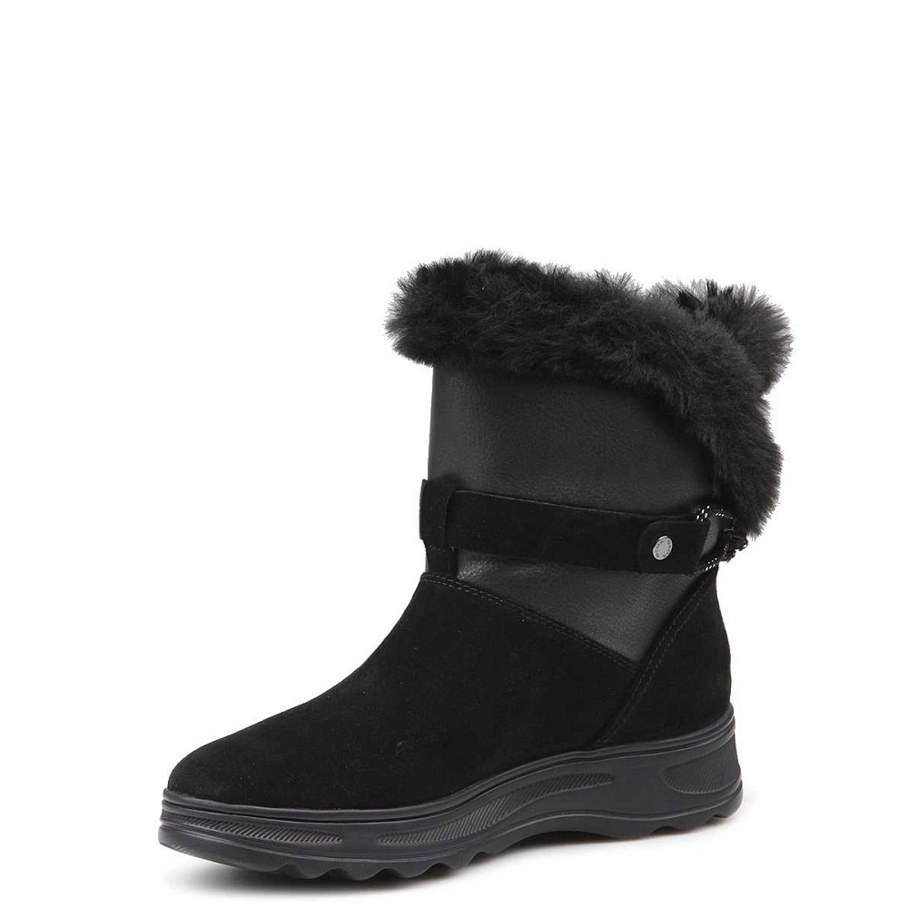 GEOX</br>Γυναικεία Μποτάκια Μαύρο Suede Waterproof HOSMOS D ABX D84AUC 0222N C0005 Geox GEOX</br>Γυναικεία Μποτάκια Μαύρο Suede Waterproof HOSMOS D ABX D84AUC 0222N C0005 Geox