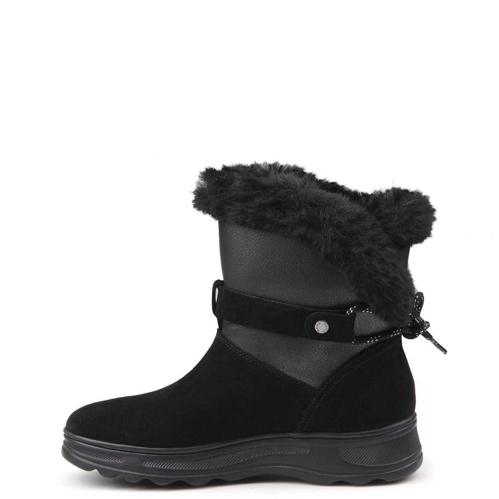 GEOX</br>Γυναικεία Μποτάκια Μαύρο Suede Waterproof HOSMOS D ABX D84AUC 0222N C0005 Geox GEOX</br>Γυναικεία Μποτάκια Μαύρο Suede Waterproof HOSMOS D ABX D84AUC 0222N C0005 Geox