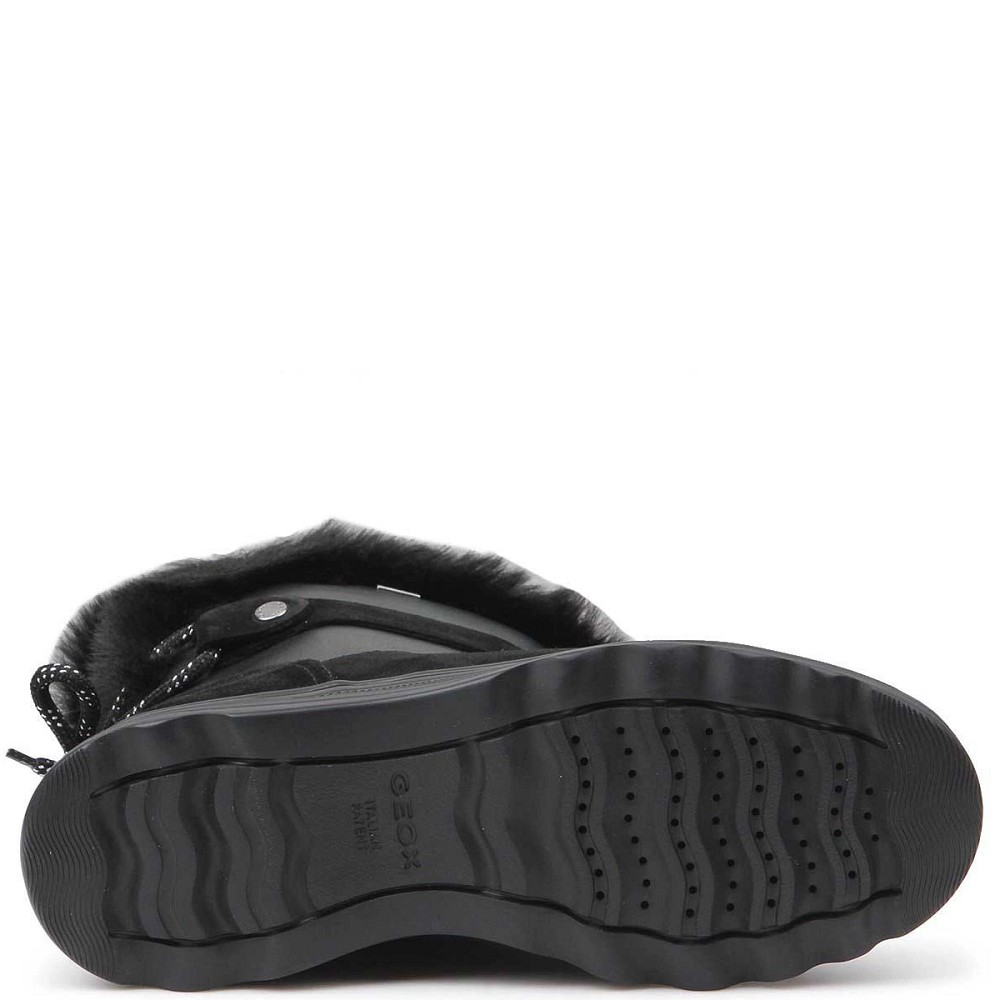 GEOX</br>Γυναικεία Μποτάκια Μαύρο Suede Waterproof HOSMOS D ABX D84AUC 0222N C0005 Geox GEOX</br>Γυναικεία Μποτάκια Μαύρο Suede Waterproof HOSMOS D ABX D84AUC 0222N C0005 Geox